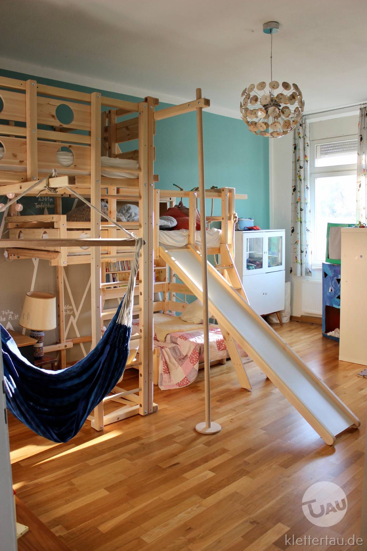 Goldicoo Kinder Etagenbett Vorhänge - Spielzeug Aufbewahrung & Geheime Basis